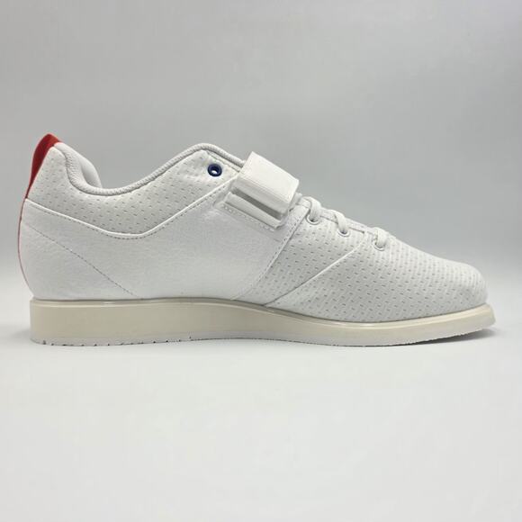 Adidas Powerlift 5 Weightlifting Shoes JP9878 White Dark Blue Mens Size 10.5 New main image 11